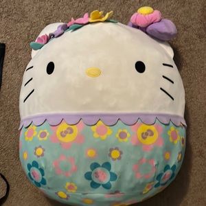 Large hello kitty squishmallow